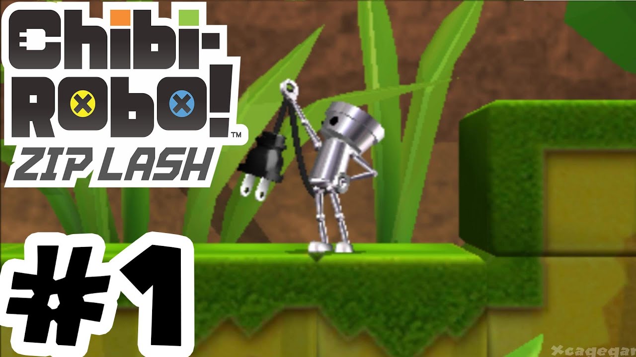 Chibi-Robo! Zip Lash - Gameplay Walkthrough Part 1 - 3DS 60FPS