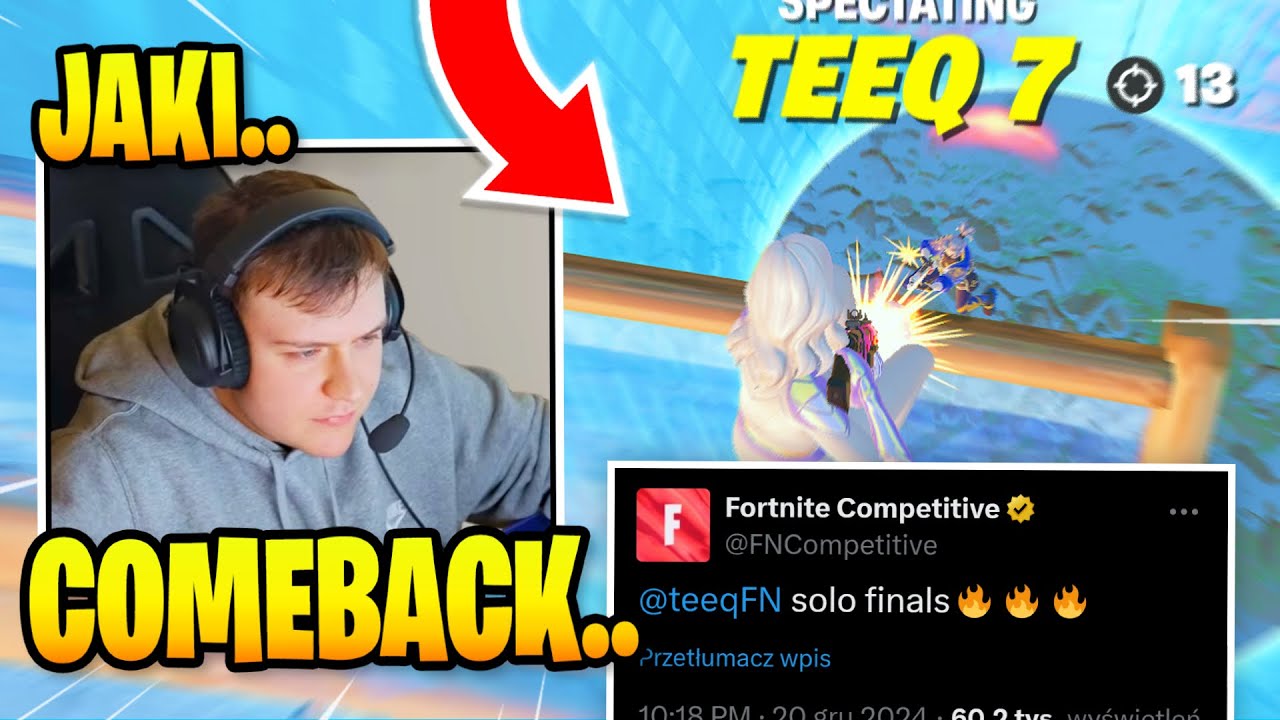 😱 TEEQ ZROBIŁ *COMEBACK* I DOSTAŁ SIĘ NA FINAŁY SOLO CASH CUPA! ~ KULARZ SZOTY