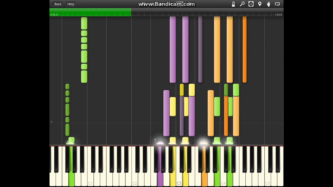 Synthesia: Bubble Crab (Mega Man X2) piano