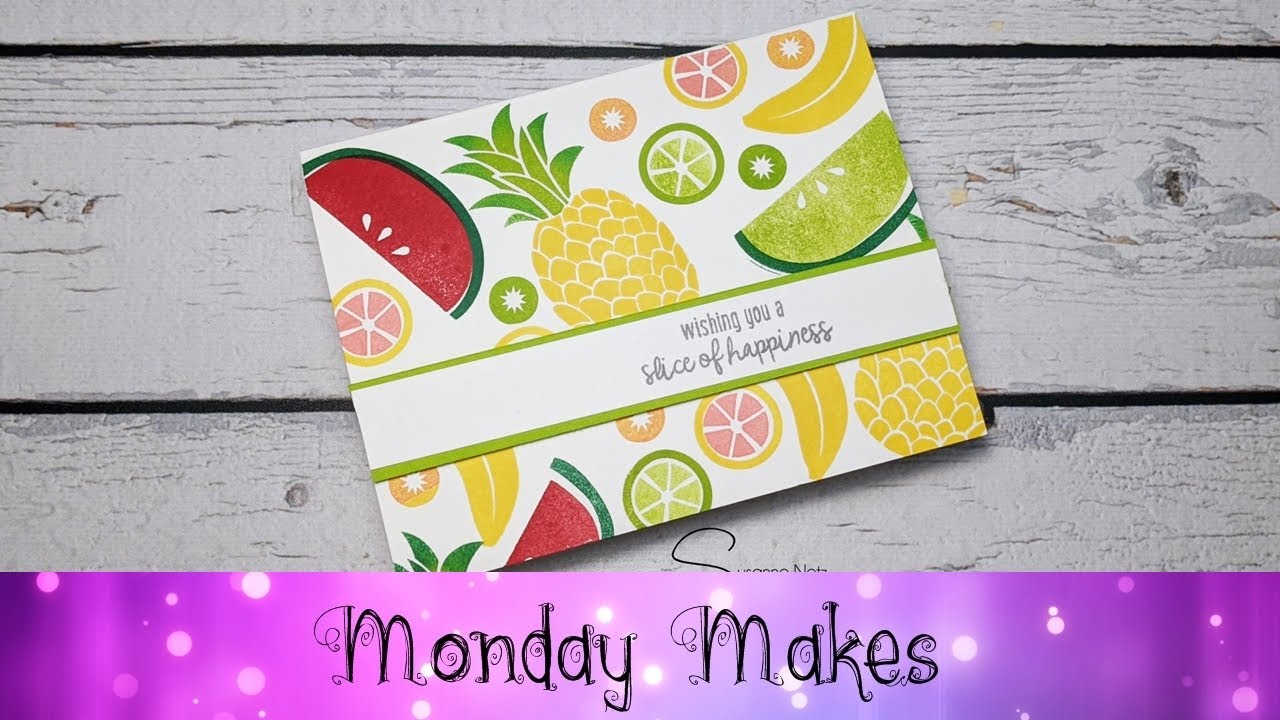 Cute Fruit Card featuring Stampin' Up!® Products