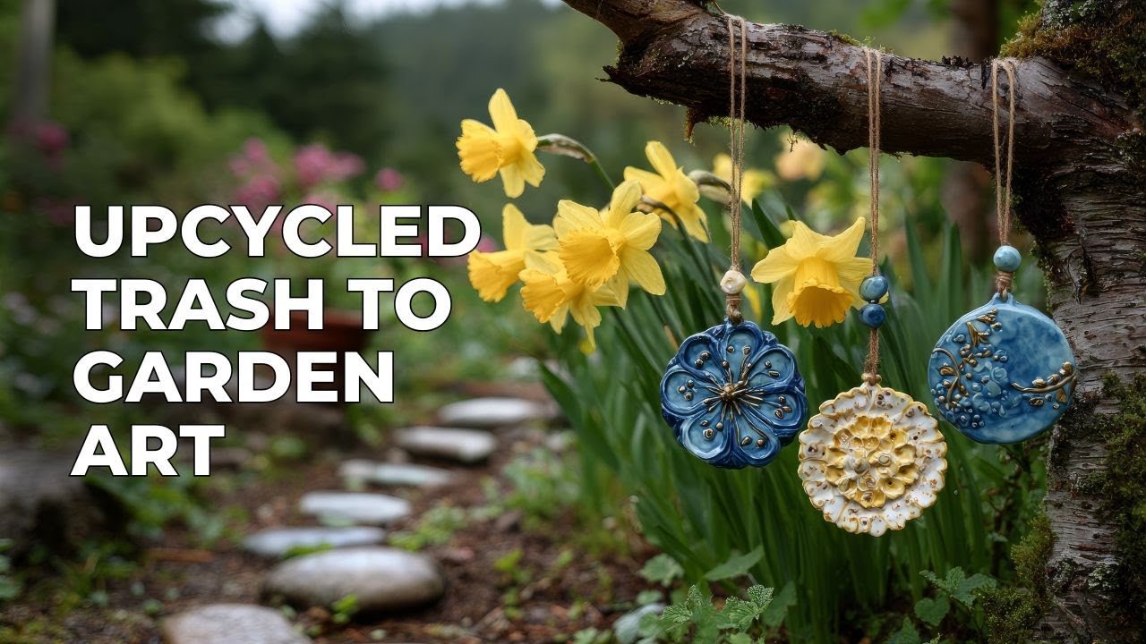 Creative Trash To Garden Art Upcycling Ideas | Step-By-Step DIY Outdoor Decor Inspiration