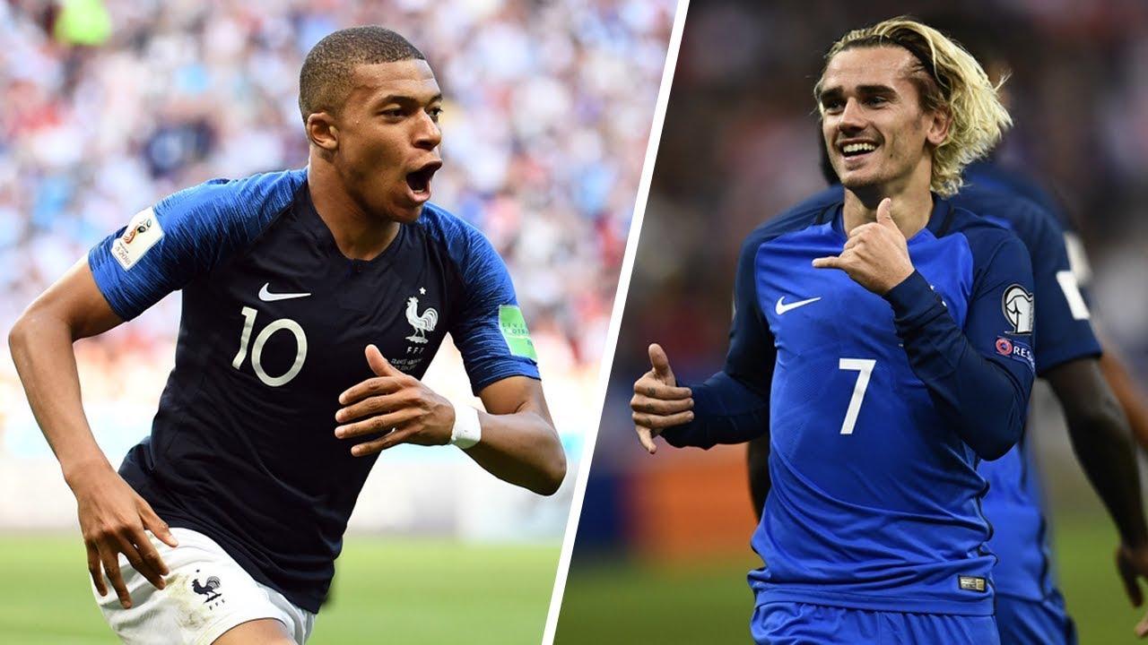 9 Buts MAGIQUES de l'Équipe de France en 2017/2018 !