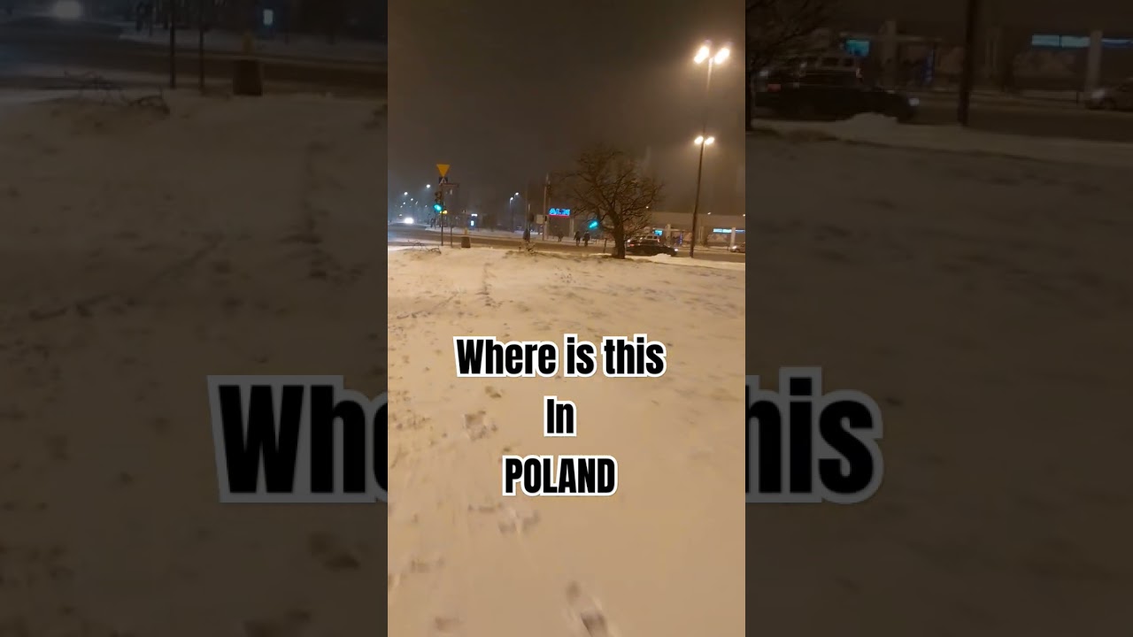 Tell me where is this in poland #polandvlog #winterfreeze #ofwinpoland #snowland #poland #workpermit