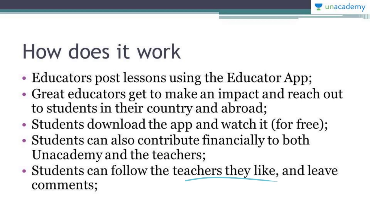 How To Become An Educator At Unacademy - Lesson 1 - About Unacademy