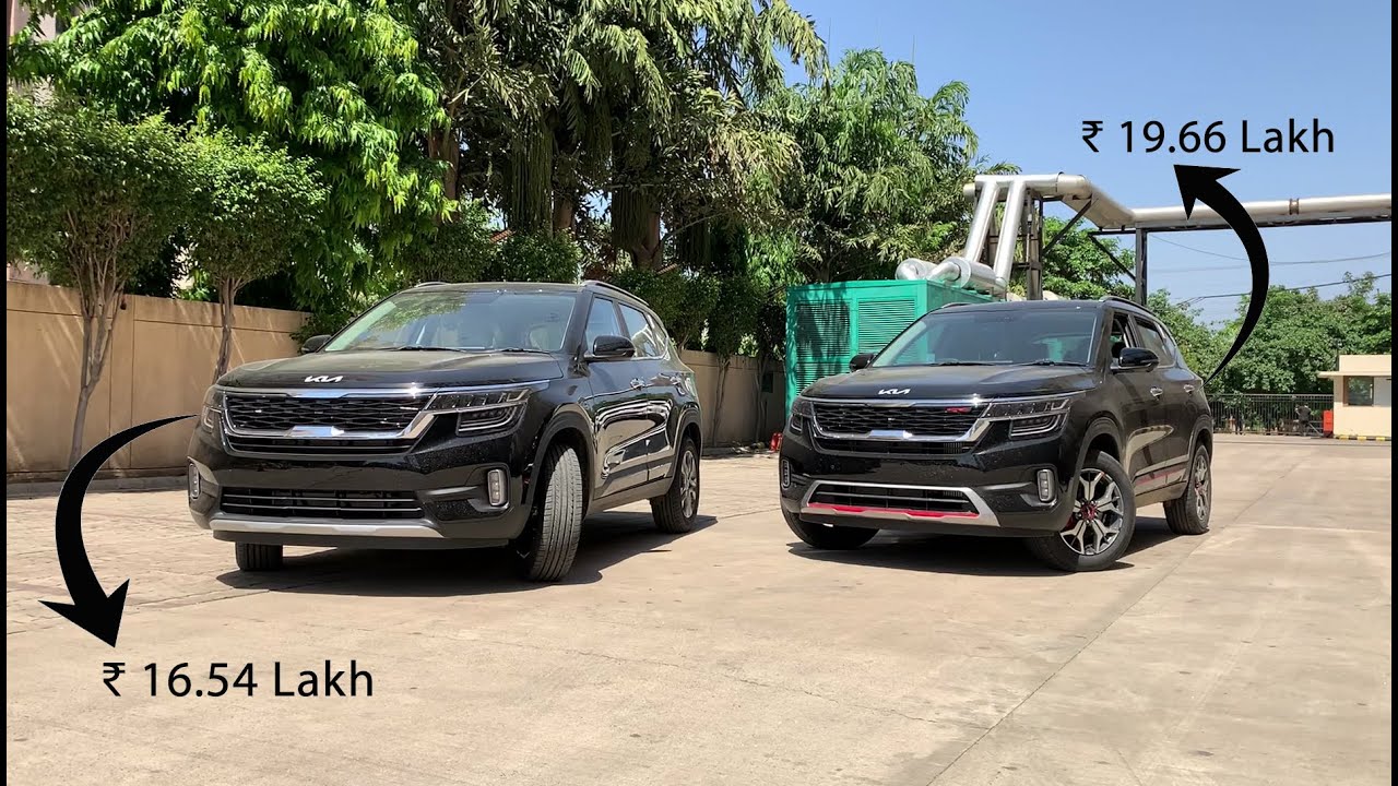2021 New Kia Seltos GTX VS HTX - PRICE DIFFERENCE  ₹ 3 Lakh | Which One to BUY ?