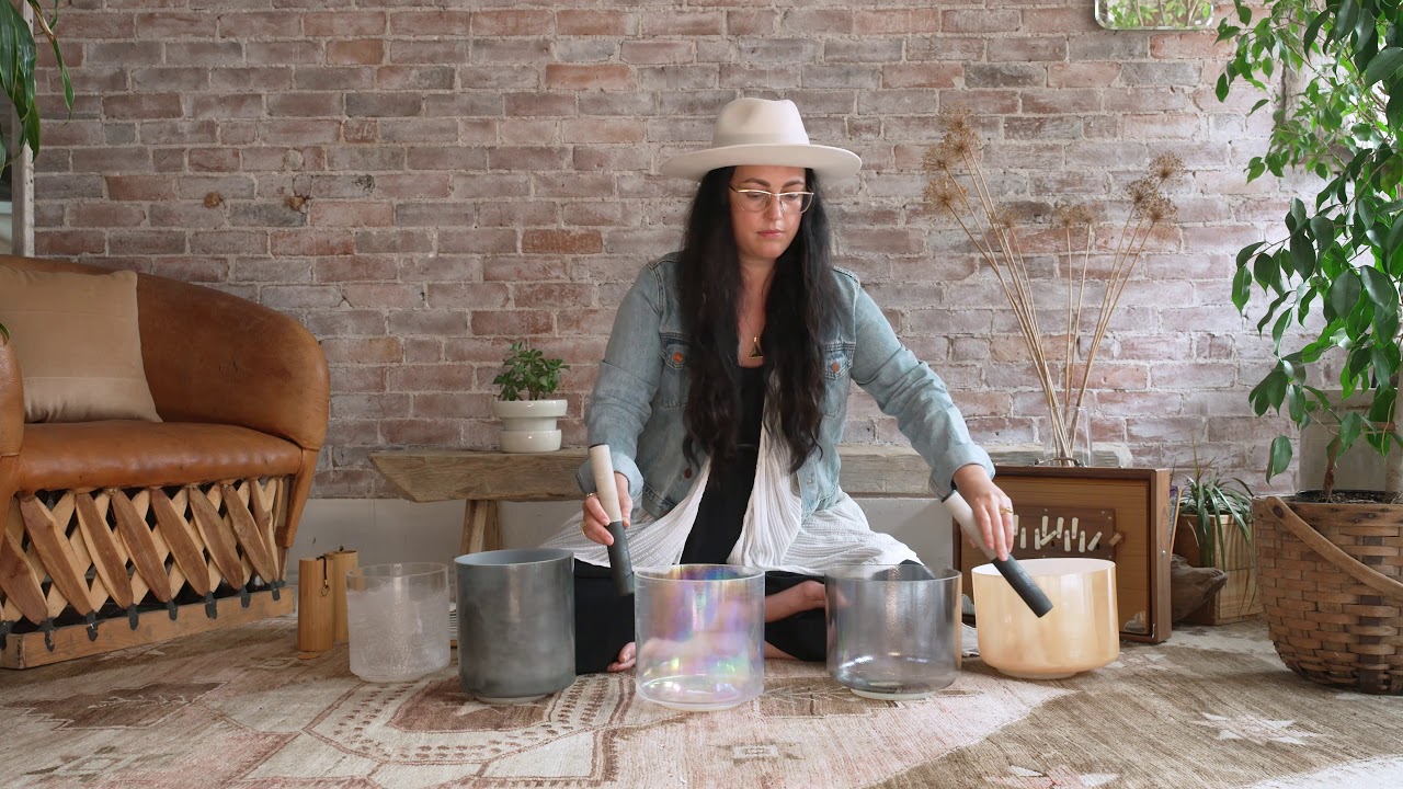 At-Home Sound Bath&trade; with Sara Auster - (2.5 minute sound meditation calm)