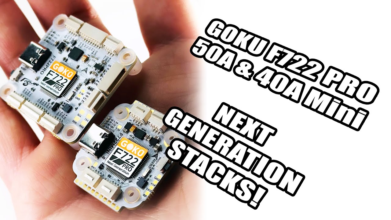 Flywoo Goku F722 Pro 50A / Mini 40A | Стеки нового поколения для FPV-дронов!