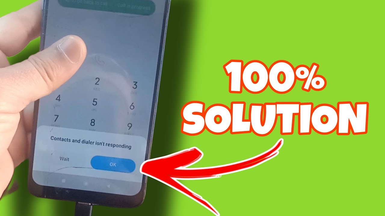 Redmi contact and dailar isn't responding || contact and dailar isn't responding | isn't responding 