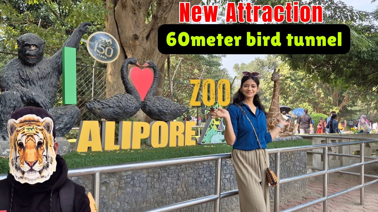 Alipore Zoo Walk in Bird Aviary | Alipore Zoo Full Information 2025 | New Attraction 150Years
