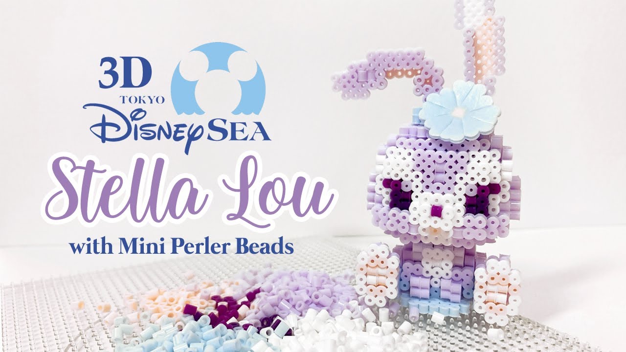 Mini Perler Beads 3D Disney Stella Lou! | Watch Me Craft
