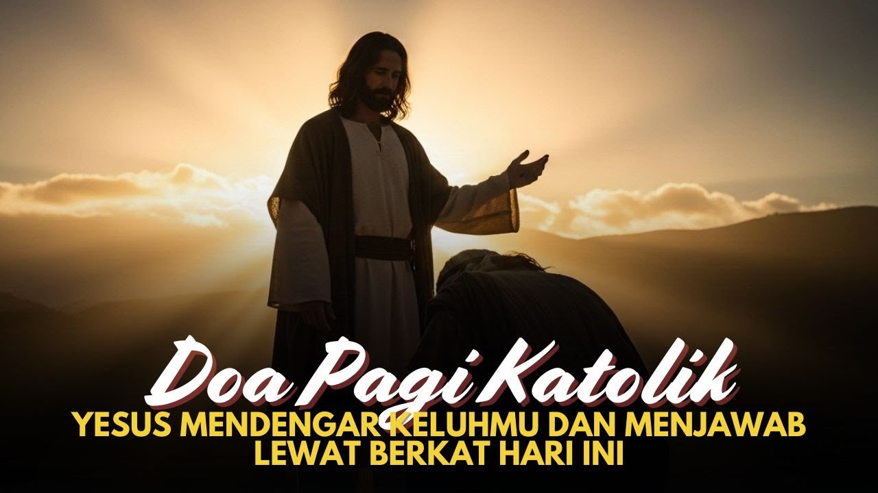 Doa Pagi Katolik Harapan Baru: Yesus Mendengar Keluhmu dan Menjawab Lewat Berkat Hari Ini