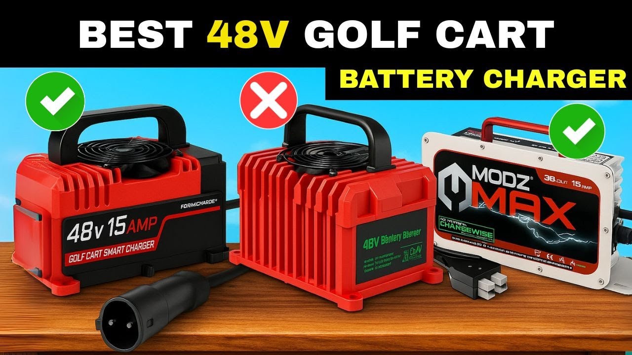 Top 3 Best 48v Golf Cart Battery Charger in 2025 (Reviews)