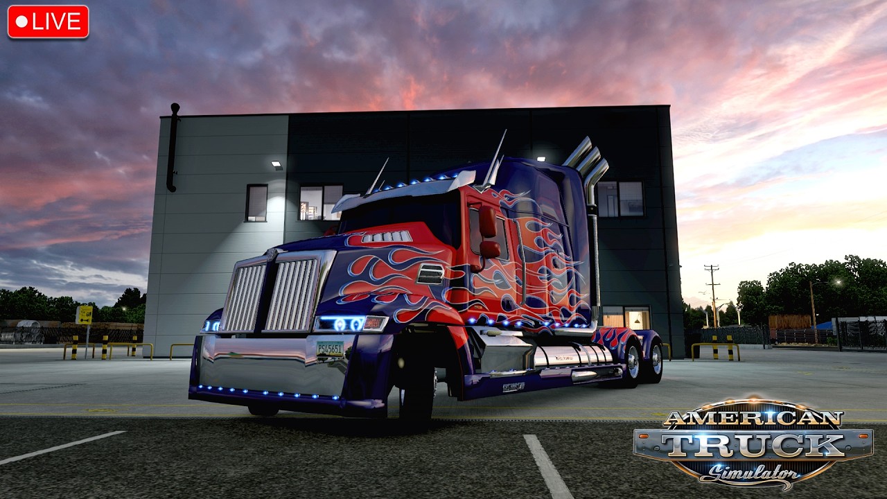 Driving Across States with Heavy Drivers | ATS LIVE