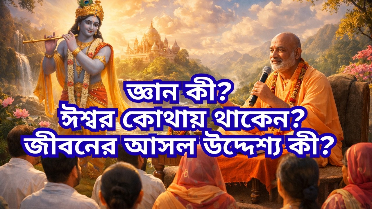জ্ঞান কী?  ঈশ্বর কোথায় থাকেন ?  জীবনের আসল উদ্দেশ্য কী ? আত্মজ্ঞান ও ঈশ্বর উপলব্ধির পথ ||