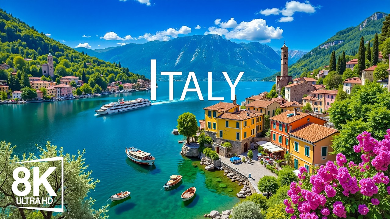 Italy 8K &ndash; Romantic Cities, Scenic Landscapes & Timeless Beauty