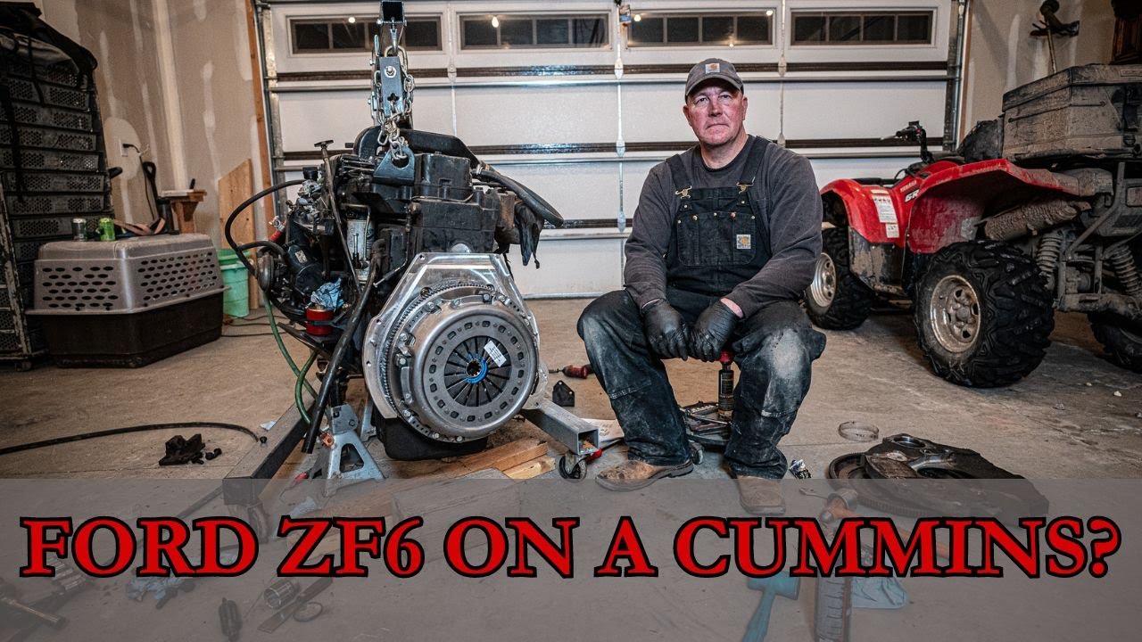 Подготовка Cummins к трансмиссии Ford ZF6