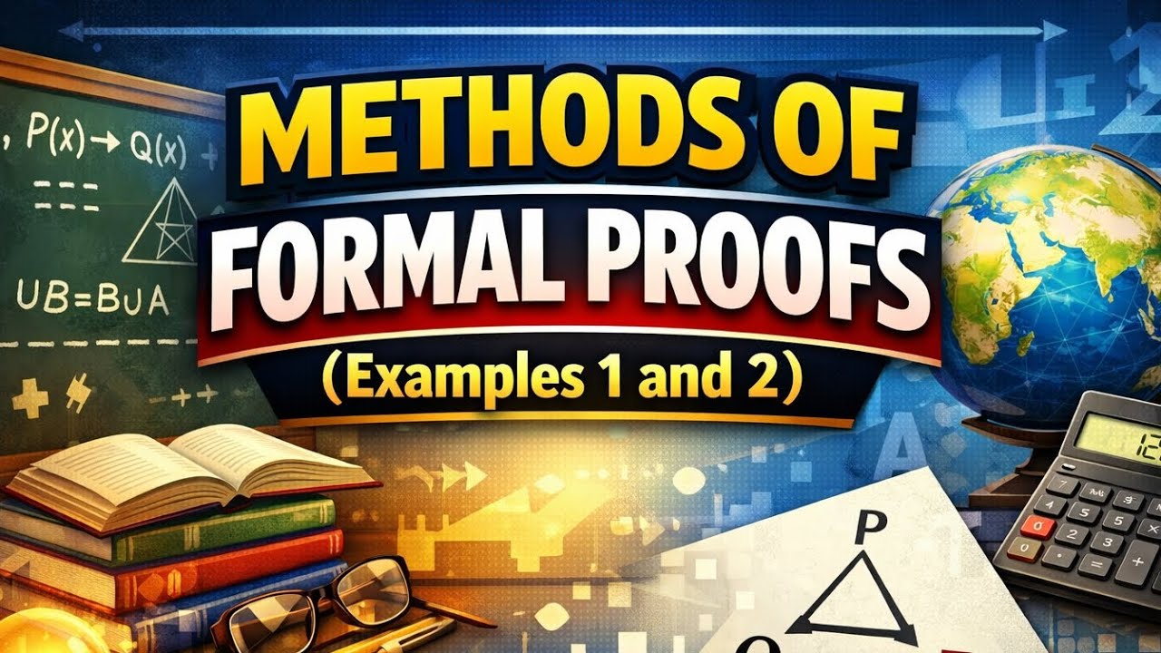 Methods of Formal Proofs PART 1