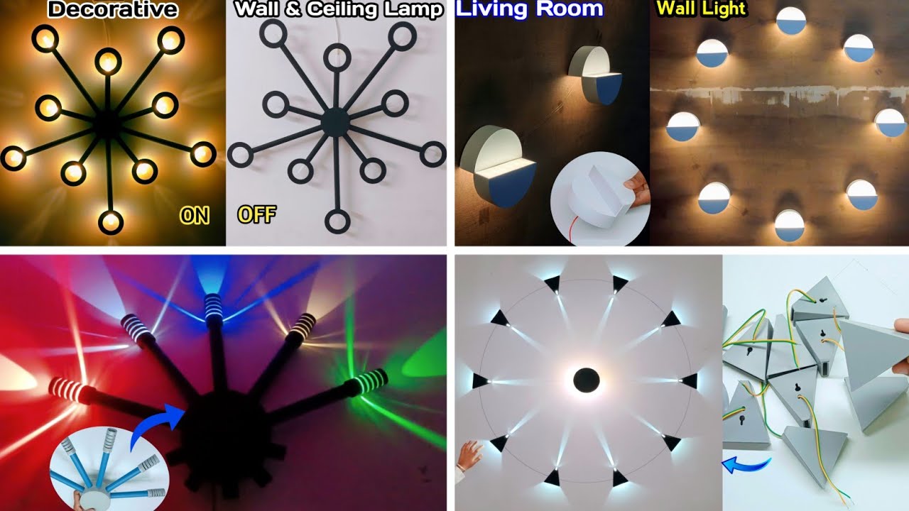 Top 4 Amazing Wall Light Decoration Ideas Creative-Best Ideas Modern & Unique Wall Lamp 2023