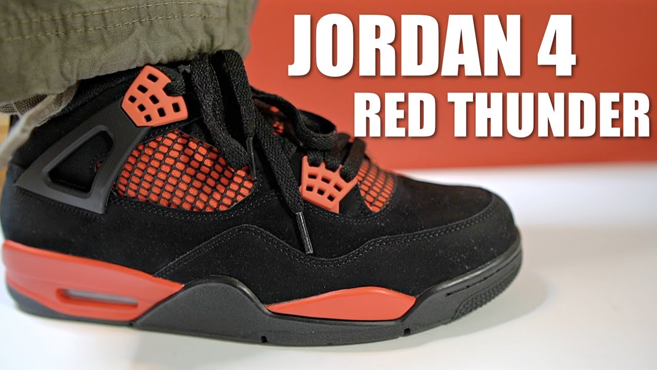 ARE THESE WORTH PAYING RESELL? - JORDAN 4 RED THUNDER REVIEW + HOW TO STYLE