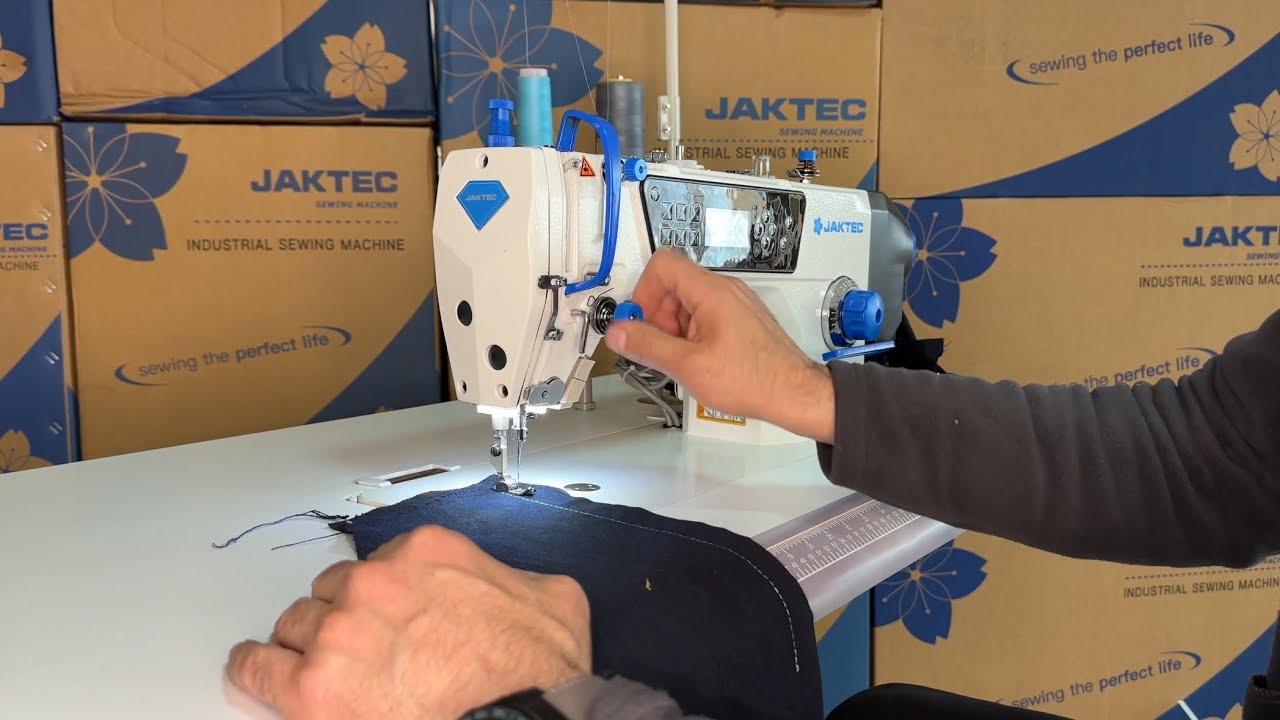JAKTEC 9990 Düz Dikiş Makinesi Tansiyon Ayarı