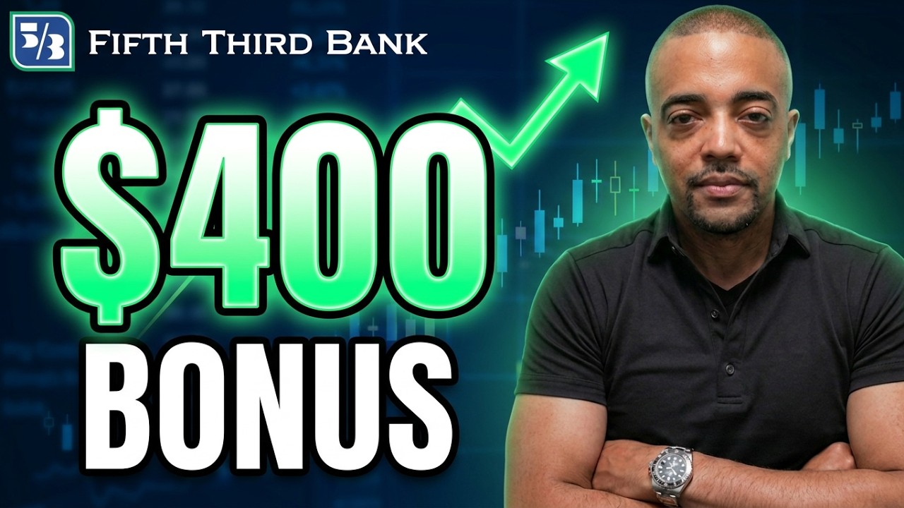 Fifth Third Bank - бонус 400 долларов за открытие расчетного счета.
