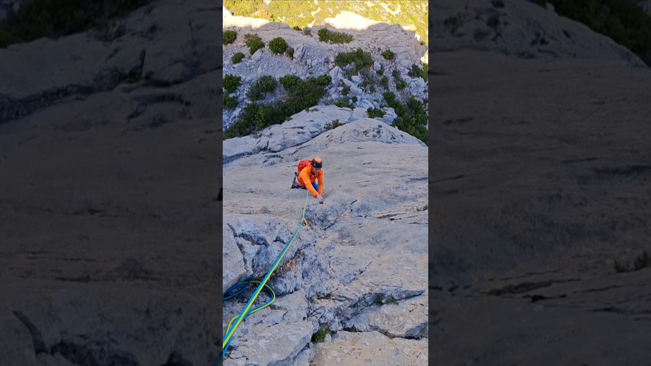 Mini Mir. 100m 5+ TA. Vingrau #climbing #makerofbeasts #vingrau #tautavel