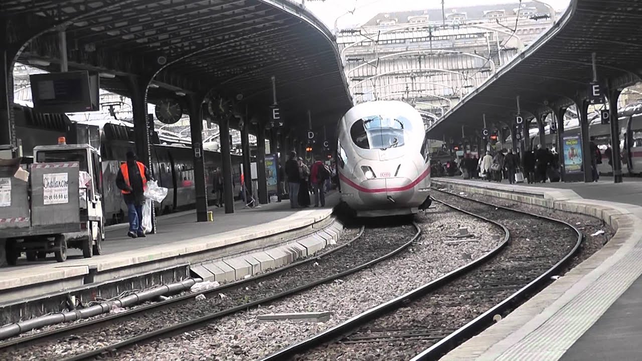 ICE à Paris Gare de l'Est