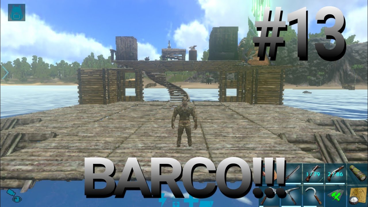 COMO FAZER UM BARCO NO ARK MOBILE/Ark Mobile#13