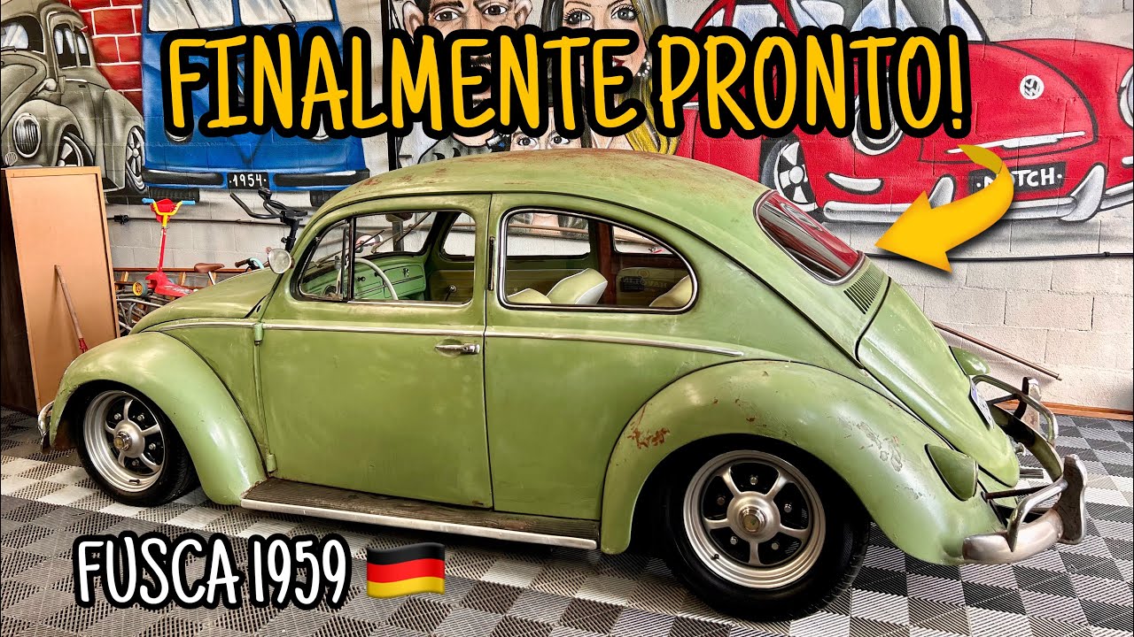 FUI BUSCAR O FUSCA 1959 🇩🇪 | CANAL FERRUGEM