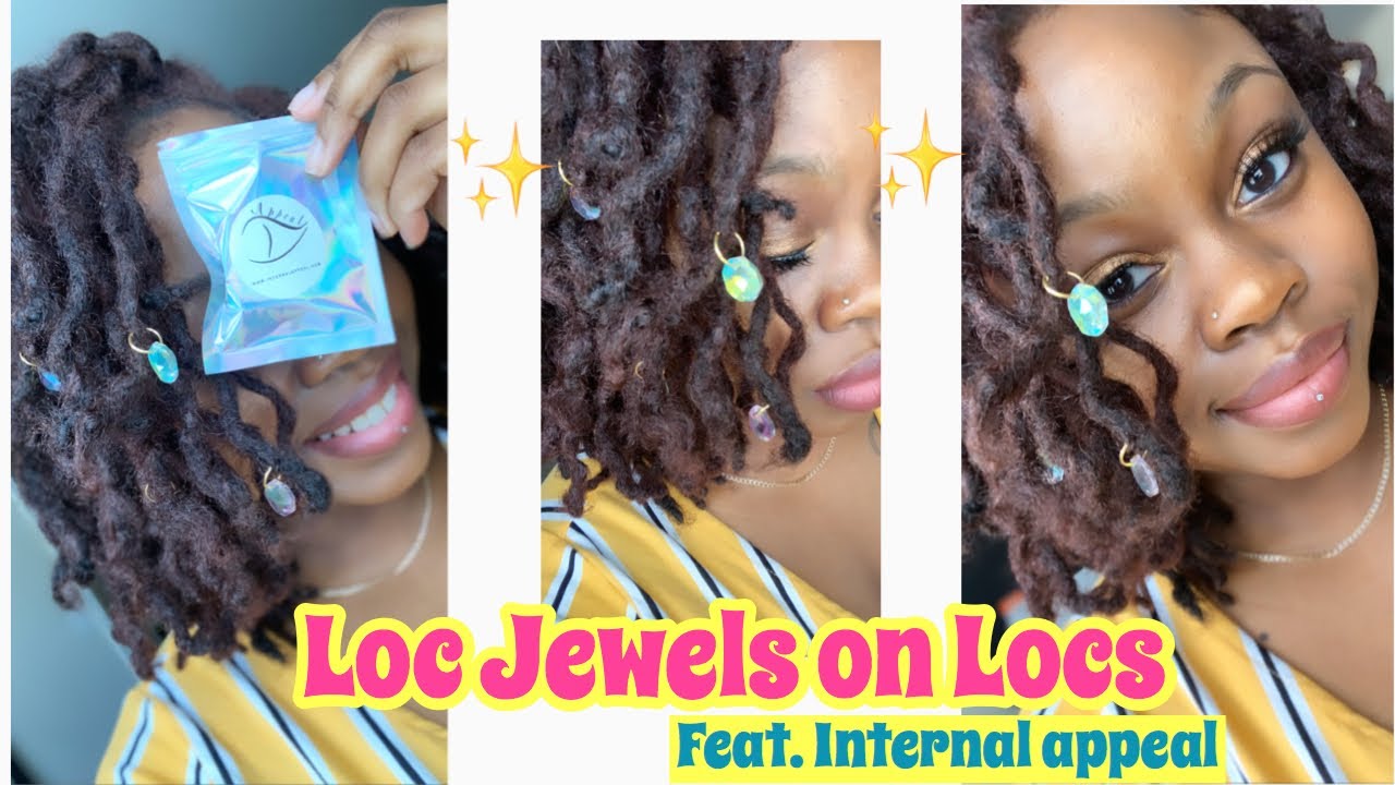 APPLYING LOC JEWELRY TO LOCS | SUPER EASY | FEAT. INTERNAL APPEAL
