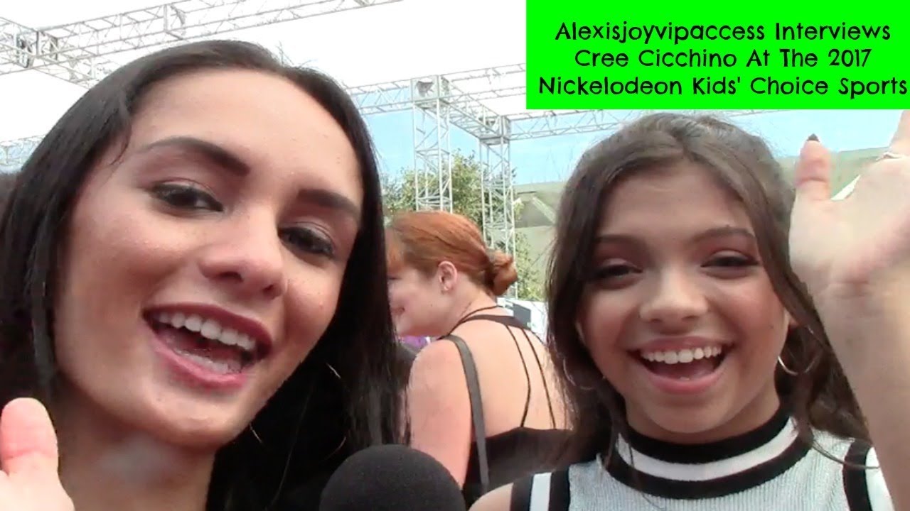 Game Shakers' Cree Cicchino Interview With Alexisjoyvipaccess - 2017 Nickelodeon Kids' Choice Sports