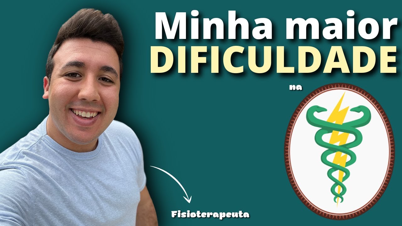 MINHA MAIOR DIFICULDADE NA FISIOTERAPIA | Vlog de Fisioterapia