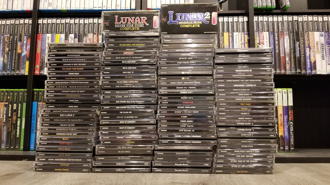 My Sony PlayStation 1 Game Collection (2020)
