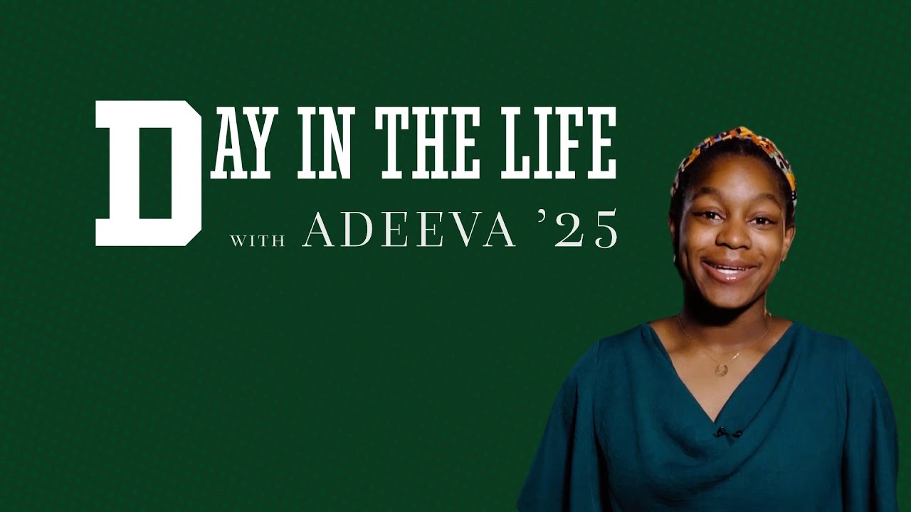Adeeva '25 | Day in the Life at Deerfield Academy