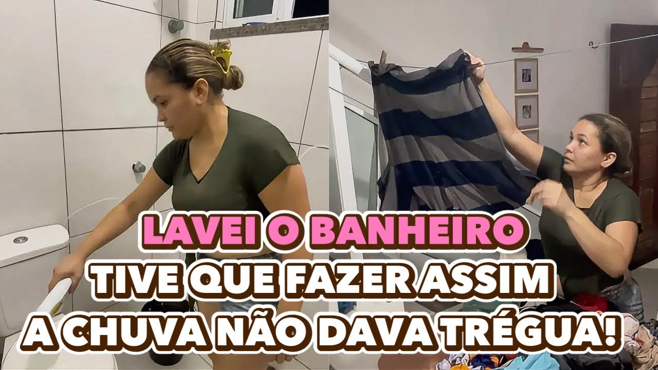 ⚠️ A CHUVA NÃO PARAVA… me obrigou a fazer isso dentro de casa! 🌧️😳