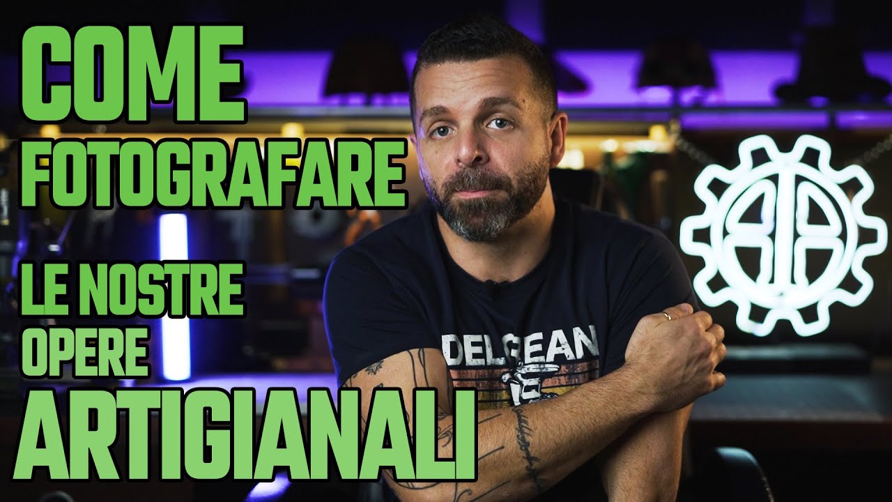Come Fotografare le nostre Opere Artigianali | Tutorial al Dettaglio