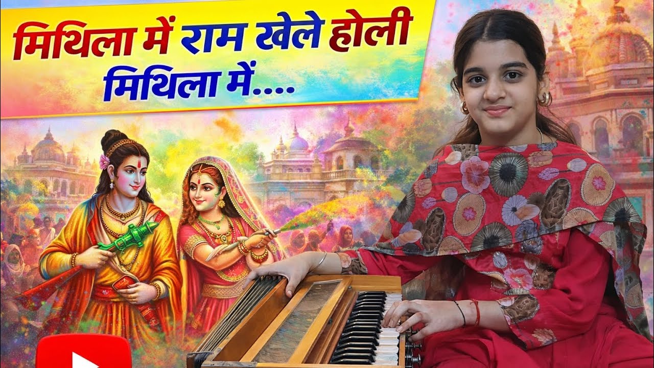 मिथिला में राम खेले होली मिथिला में.....