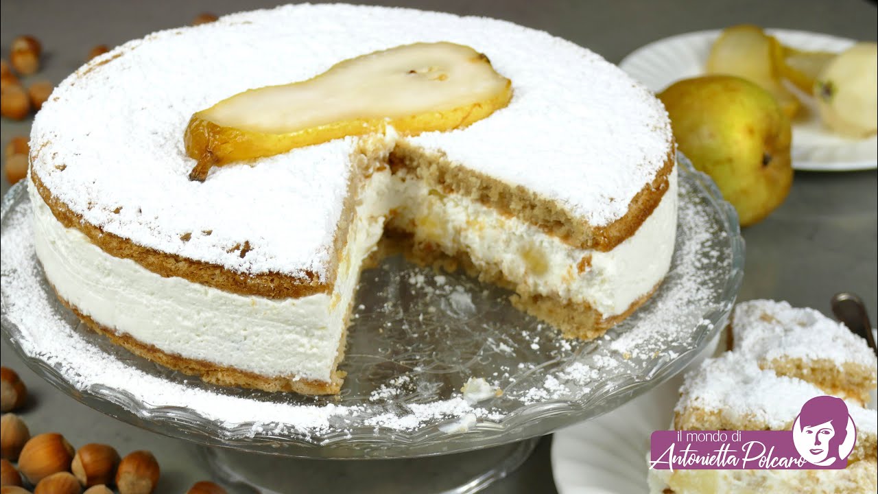 Il Mondo di Antonietta Polcaro - Torta ricotta e pere