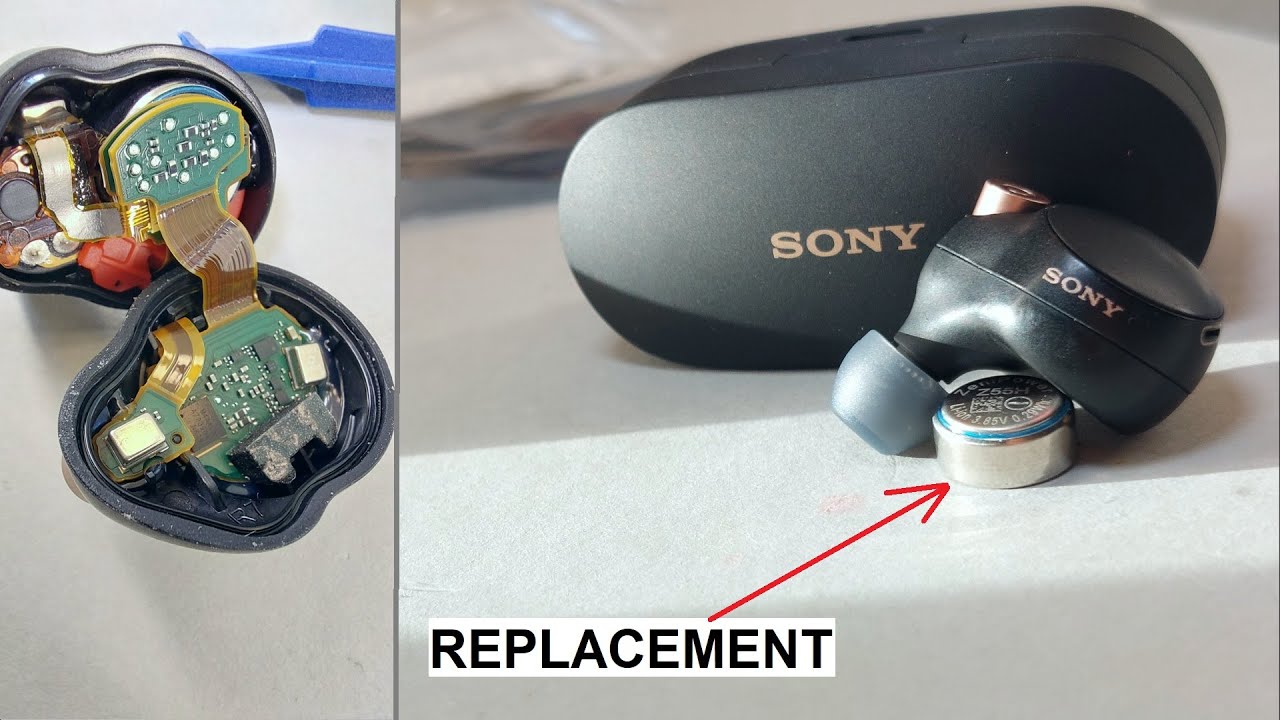 Как заменить аккумулятор в наушниках Sony WF своими руками