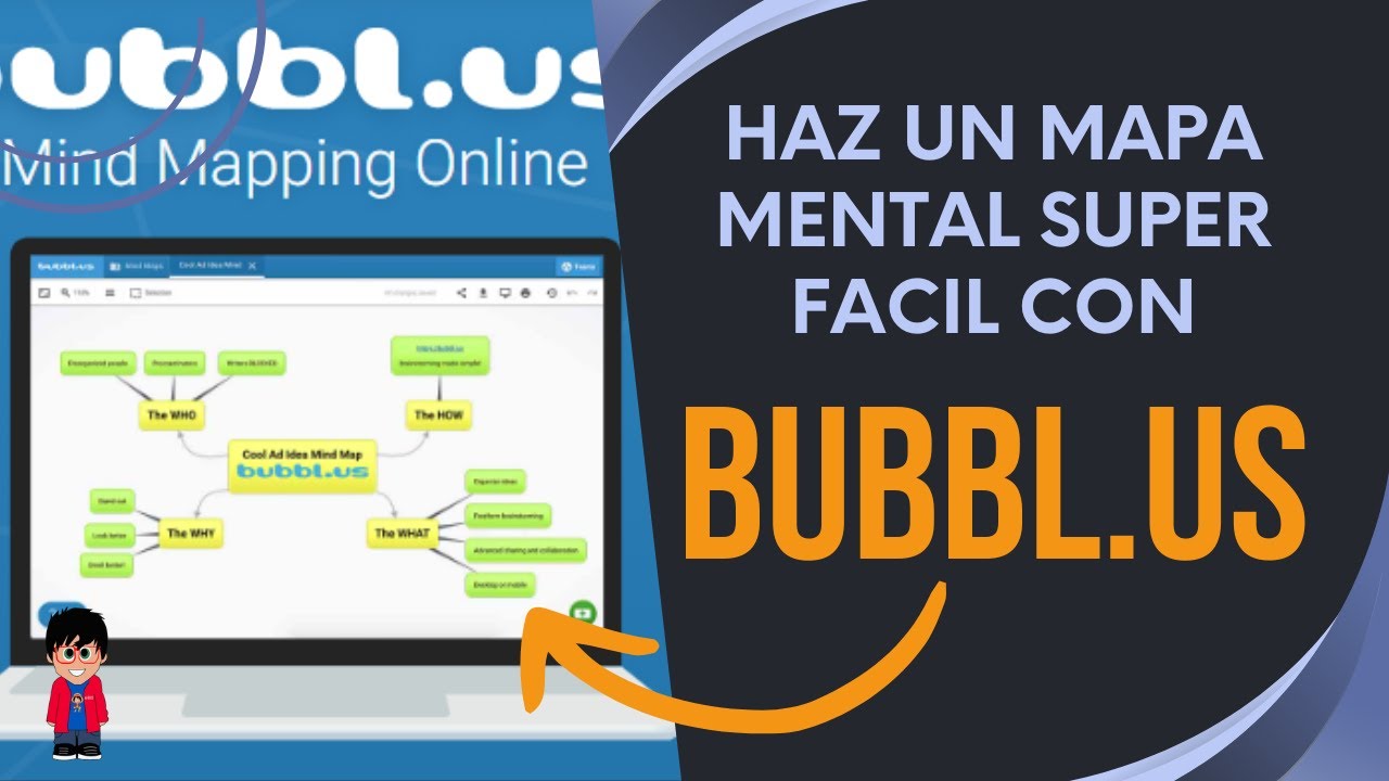 MAPAS MENTALES súper fácil con Bubbl.us