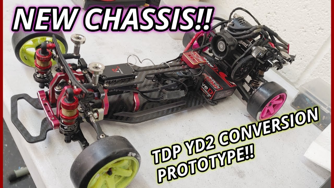 New Chassis Who Dis?! TDP YD2 Conversion Prototype Over-View!! 1/10 Scale RWD RC Drift car! Part.1
