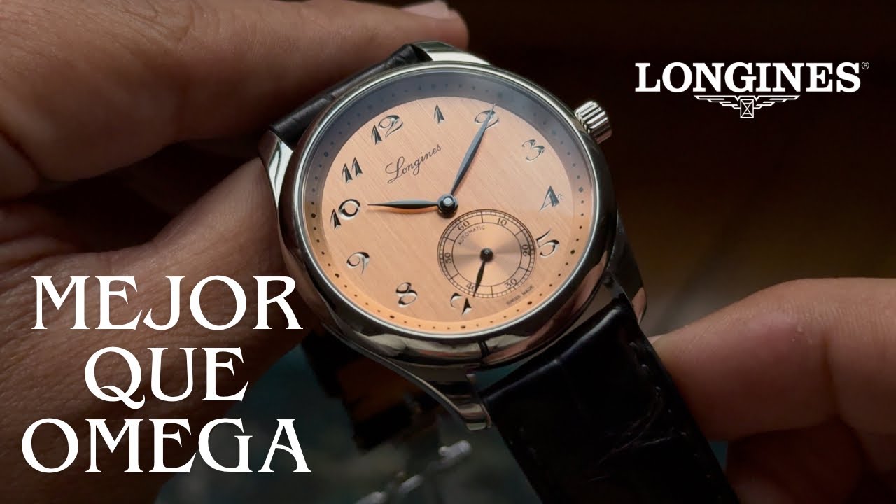 Longines Master Collection Salmon Dial | Un reloj clásico con espíritu vintage. L2.843.4.93.2