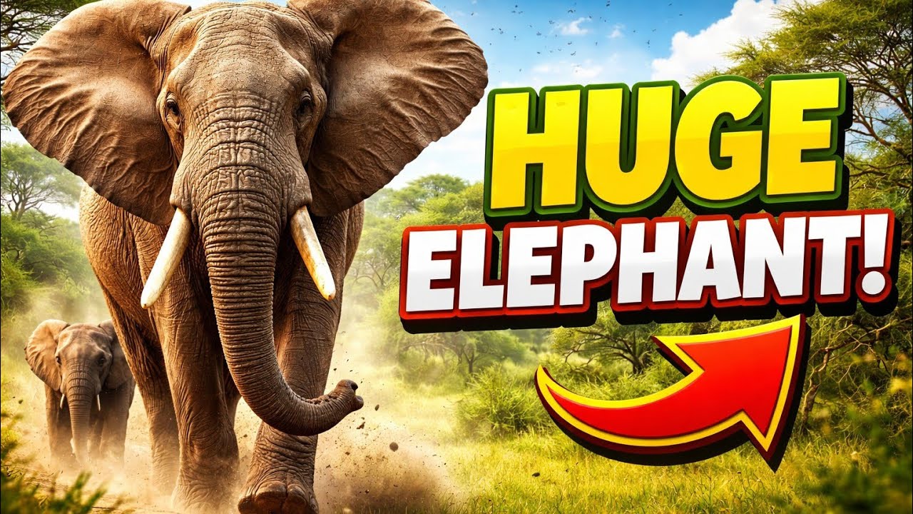 HUGE ELEPHANT !