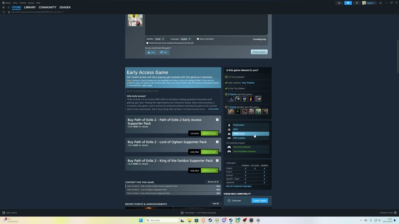 Does Path Of Exile 2 have Co-Op ?