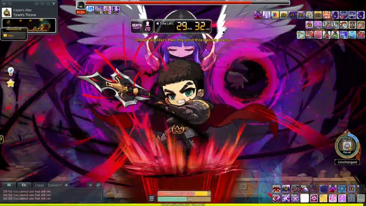 Maplestory Luna - RoD Magnus X (Cha1) // Dark Knight