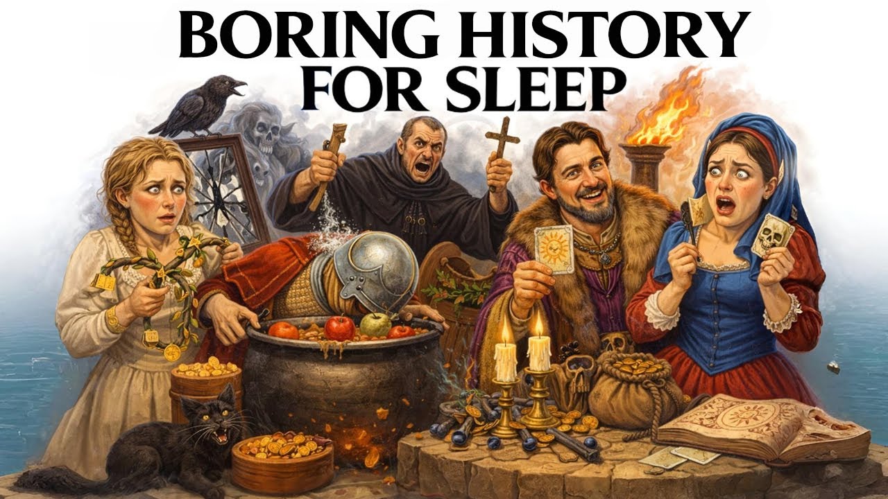 🕯️❄️ Medieval New Year Rituals That Decided Your Fate for the Entire Year 📜😴 | History for Sleep