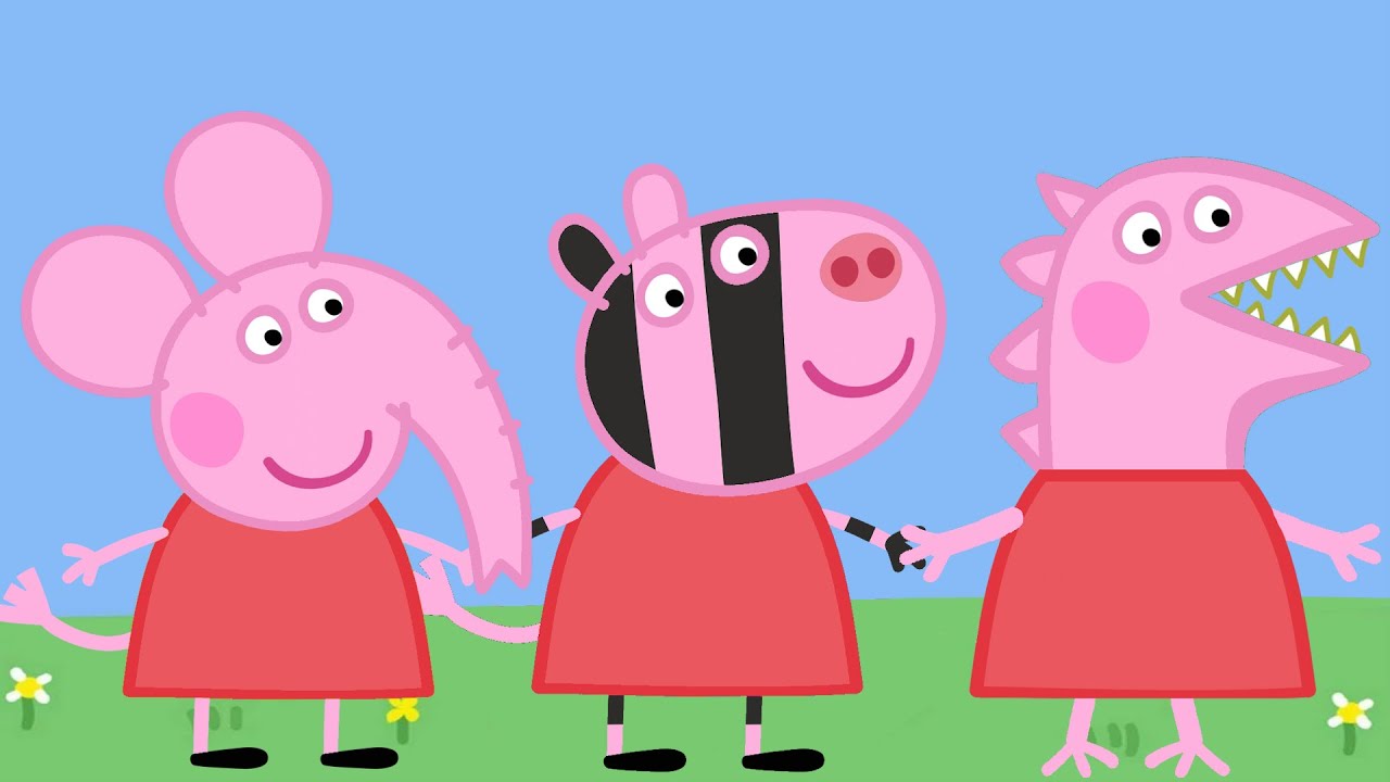 Peppa Pig as different animals