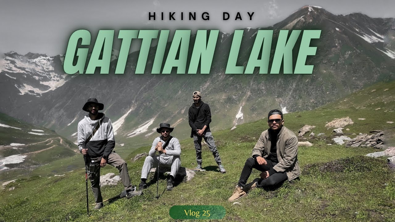 Gattian Lake Dekhne k Lie 4 Ghante ki Hiking Lakin Wapis a gay.! 😔😔 #kashmir  #hikingadventures