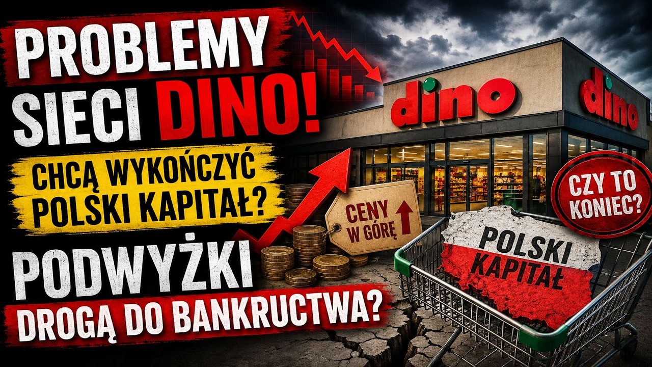 Problemy sieci DINO! Chcą wykończyć Polski kapitał? Podwyżki drogą do bankructwa?