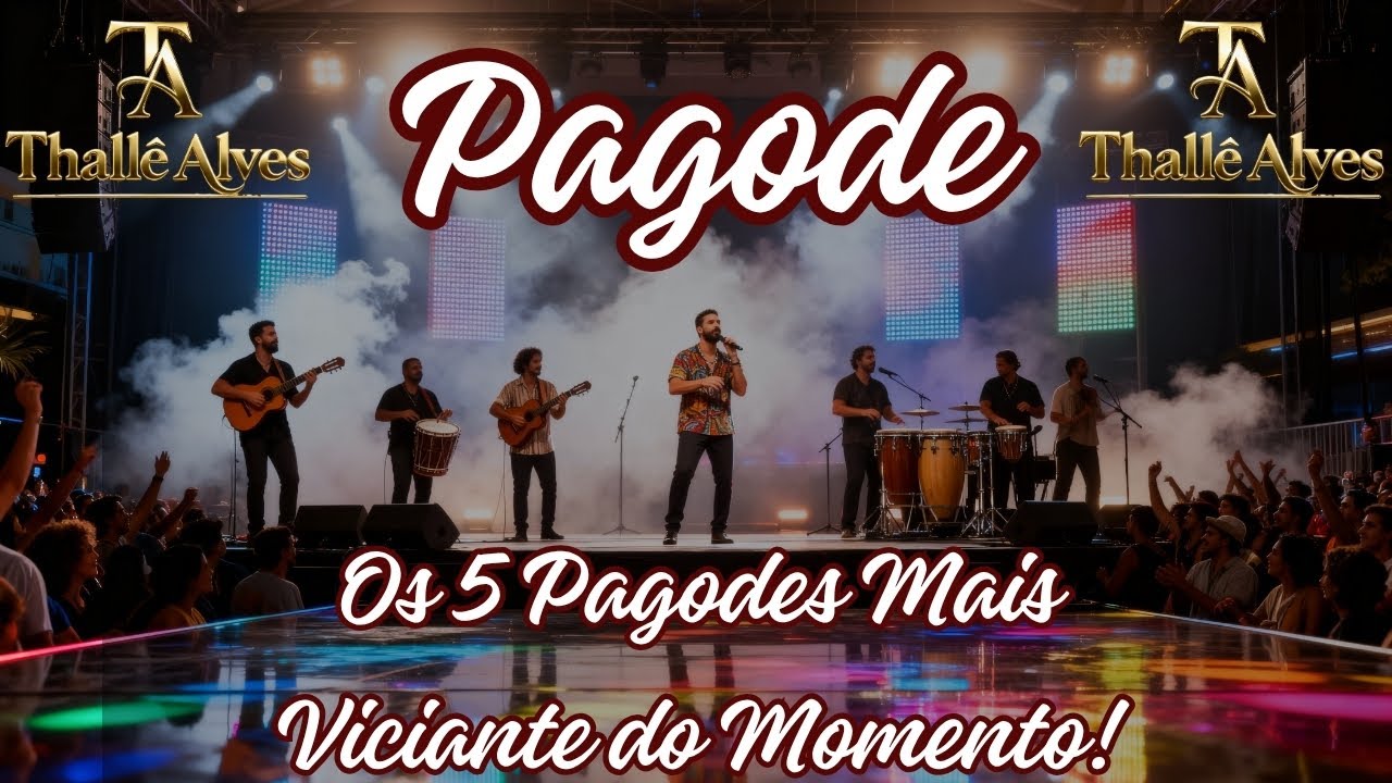 🎶 Estação 24h de Pagode Vol-2 | Thallê Alves - Os 5 Pagodes Mais Viciante do Momento! 🎧